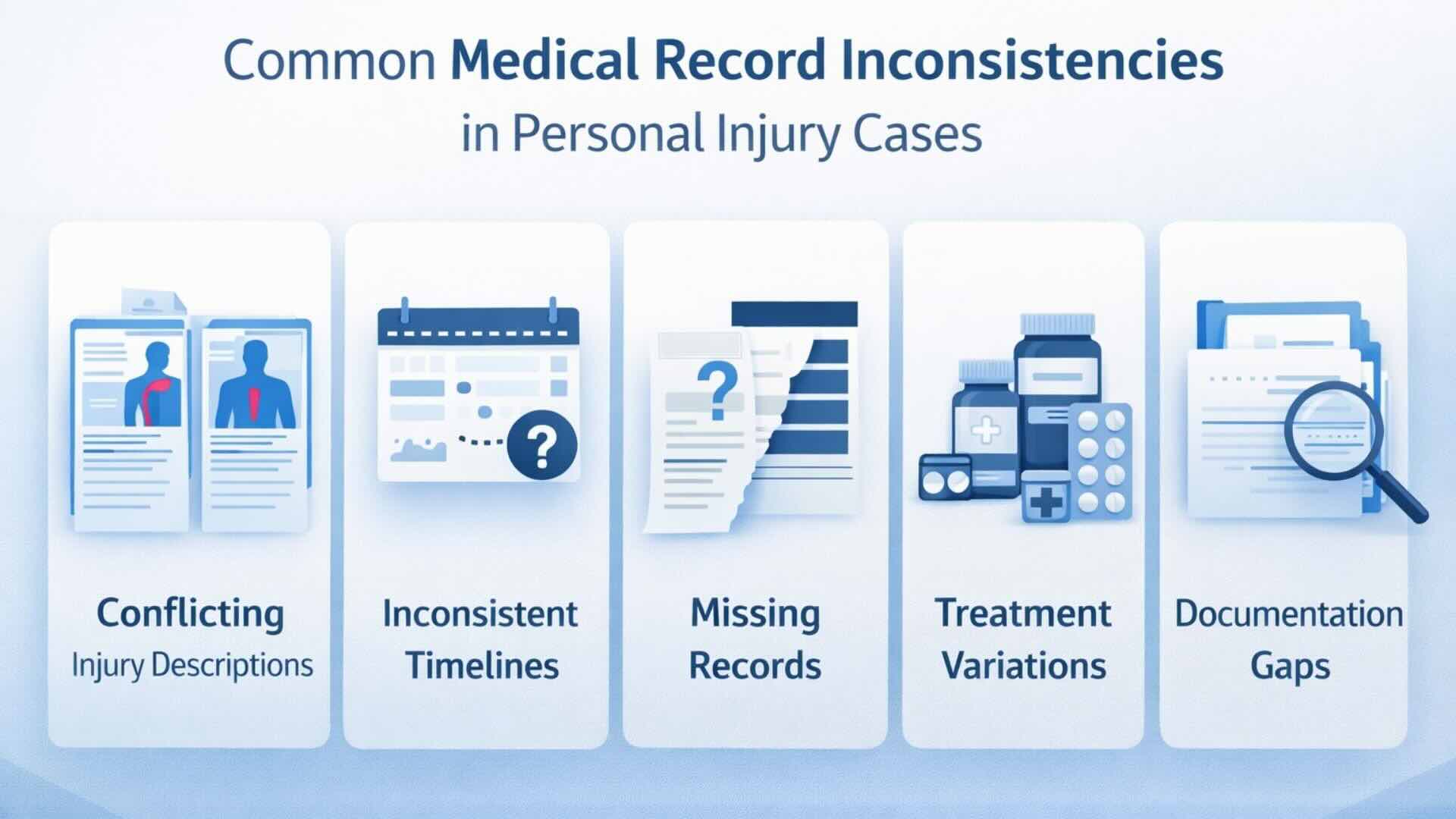 Common Medical Record Inconsistencies
