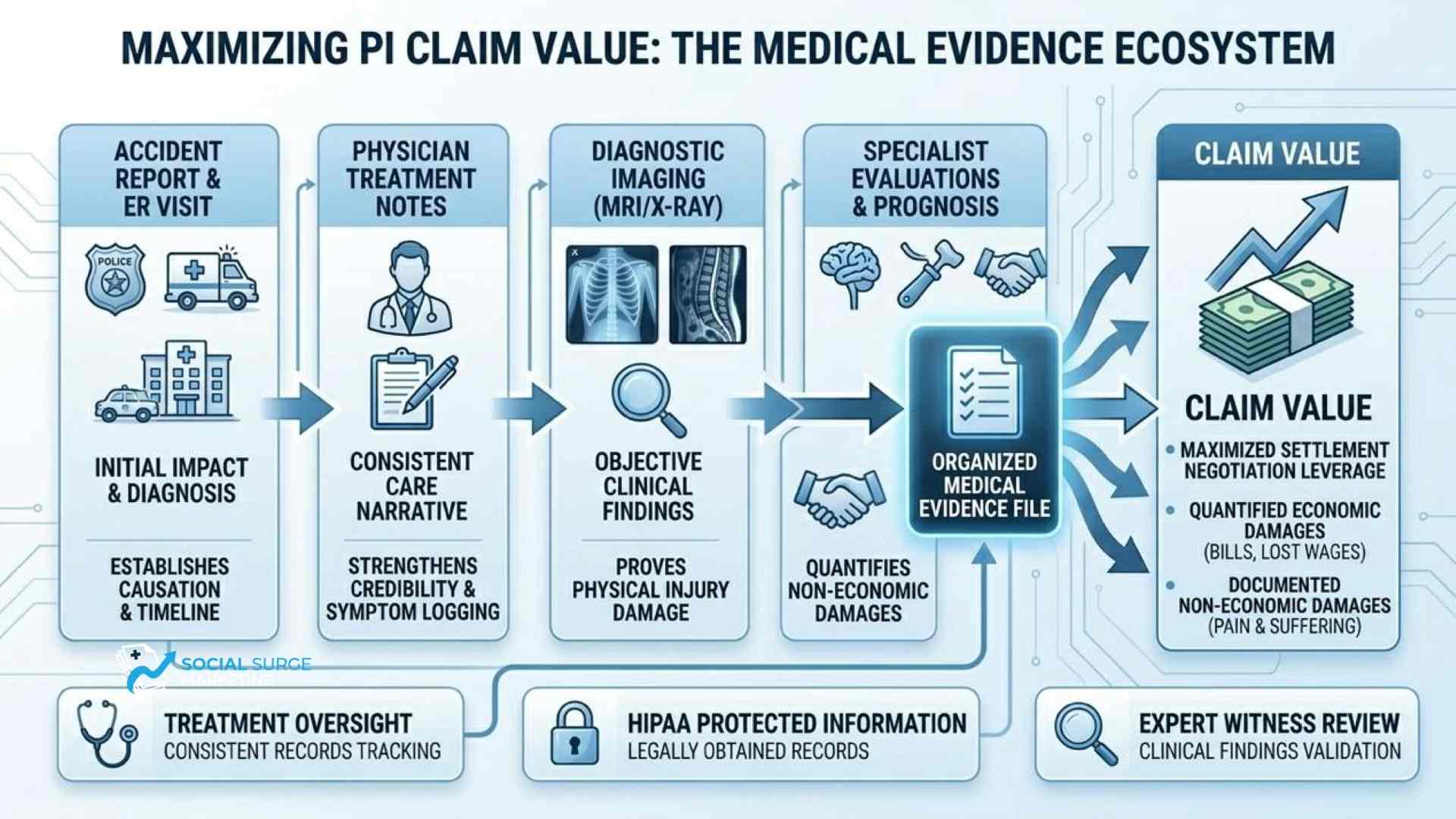 Using Medical Records to Increase Settlement Value