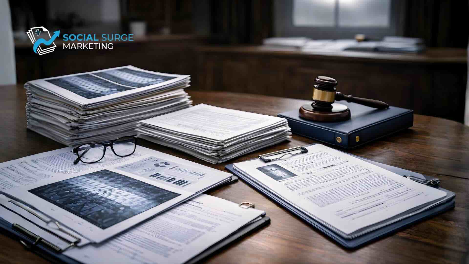 medical expert witness reviewing personal injury case records